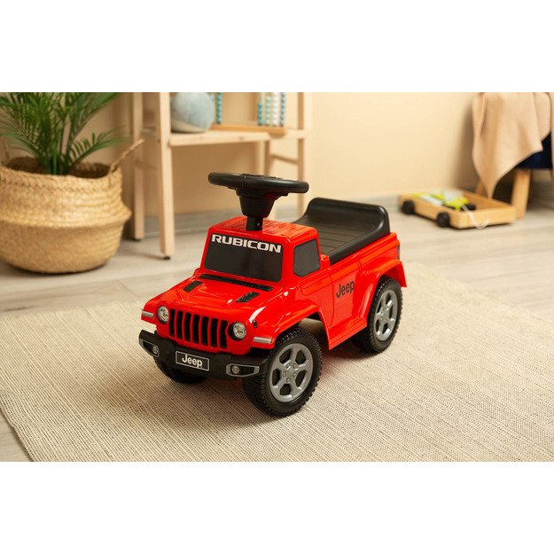  Paspiriama mašinėlė Toyz Jeep Rubicon raudona