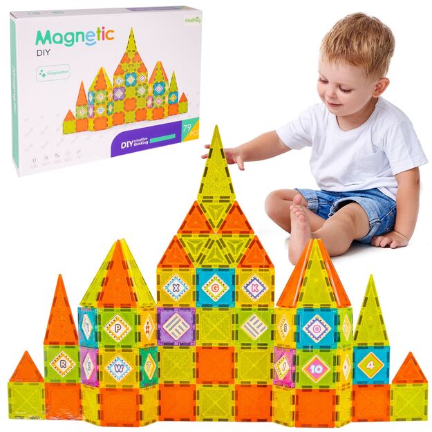 Magnetinis konstruktorius, 79 detalės