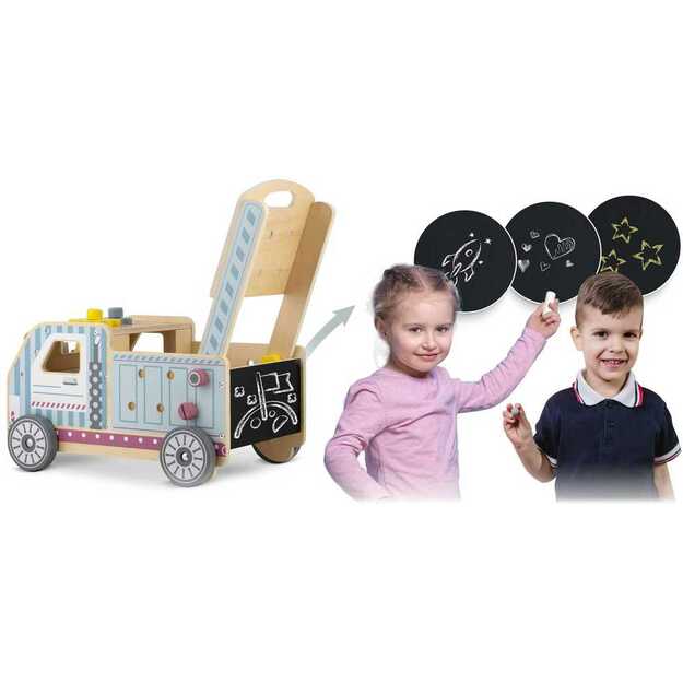 Medinis stumdukas - vaikštynė su įrankiais RK-874 Ricokids 6