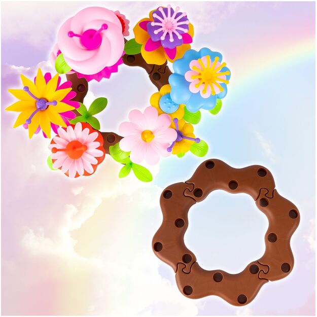 Konstruktorius gėlės, 48 vnt, 3