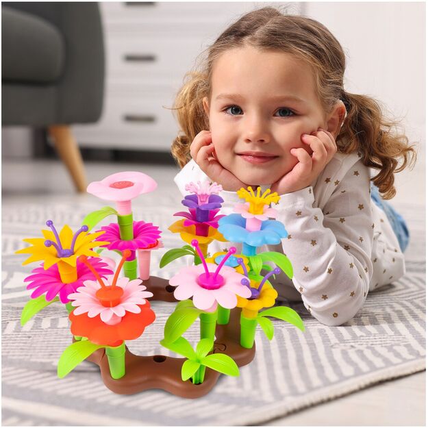 Konstruktorius gėlės, 48 vnt, 7