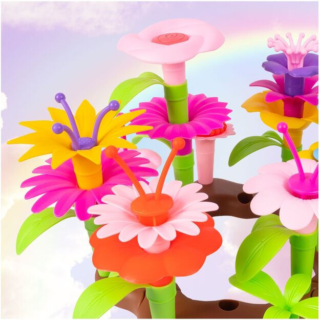 Konstruktorius gėlės, 48 vnt, 10