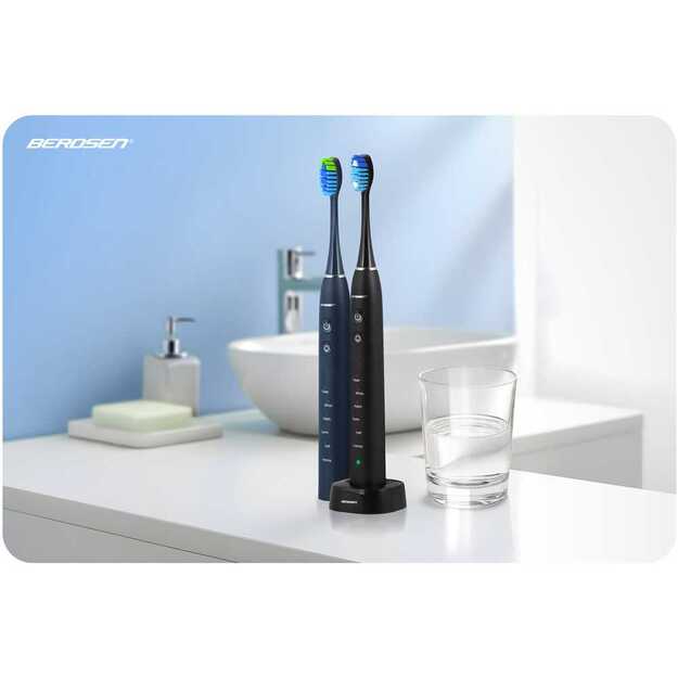 Berdsen Galaxy Duo sonic dantų šepetėlių rinkinys iš 2 vnt 7