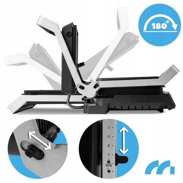 Didelis sumuštinių kepimo grilis, elektrinis sulankstomas skrudintuvas, „Panini“, 2500 W 7