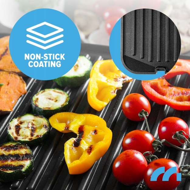 Didelis sumuštinių kepimo grilis, elektrinis sulankstomas skrudintuvas, „Panini“, 2500 W 8