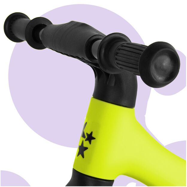 Balansinis dviratis vaikams nuo 2 metų, 12 colių, PU ratai, lengvi, 3,4 kg, „Nylu Lemon“ 5