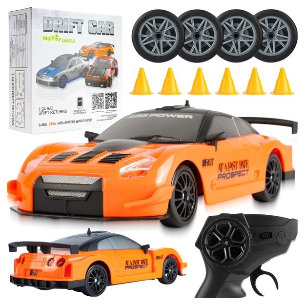 Nuotoliniu būdu valdomas automobilis RC Drift 4x4
