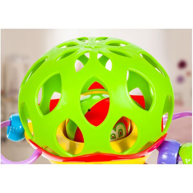 Minkštas barškutis kramtukas kūdikiams  Pelėda 7