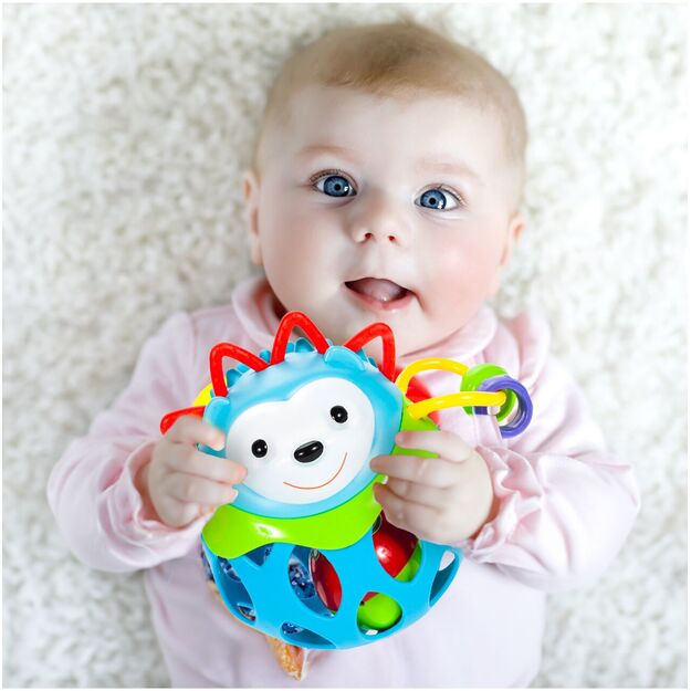 Minkštas barškutis kramtukas kūdikiams  Pelėda 8