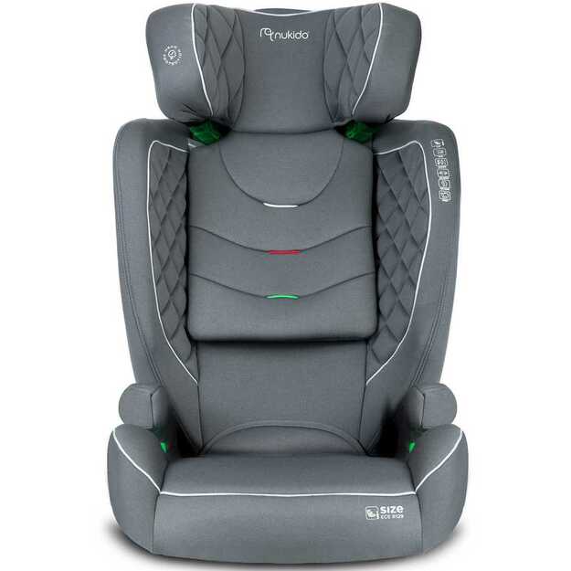 Automobilinė kėdutė Nukido Louis pilka 15-36 kg ISOFIX