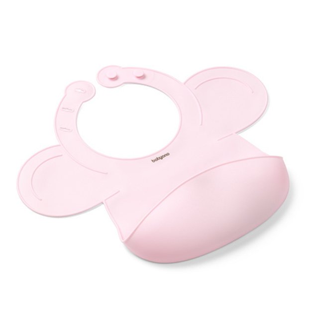 Silikoninis seilinukas BabyOno 1639/02 rožinė