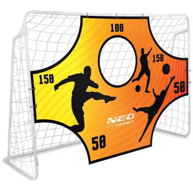„Neo-Sport“ futbolo vartų taiklumo kilimėlis 180 x 120 cm