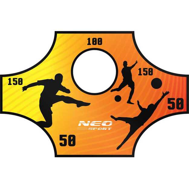„Neo-Sport“ futbolo vartų taiklumo kilimėlis 180 x 120 cm