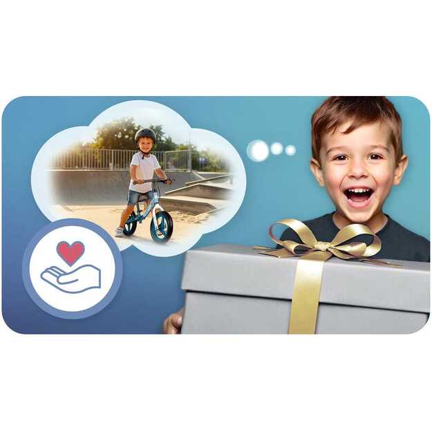 Ricokids „Fun Adventure“ vaikiškas balansinis dviratis 7