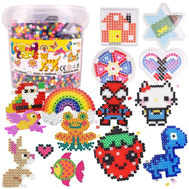 Lyginimo karoliukai kibire 12000 vnt