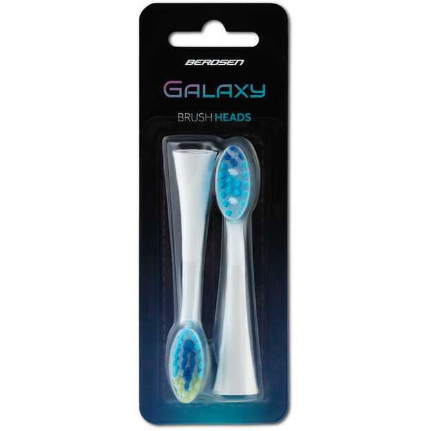BERDSEN GALAXY SONIC dantų šepetėlio galvutės, 2 vnt.