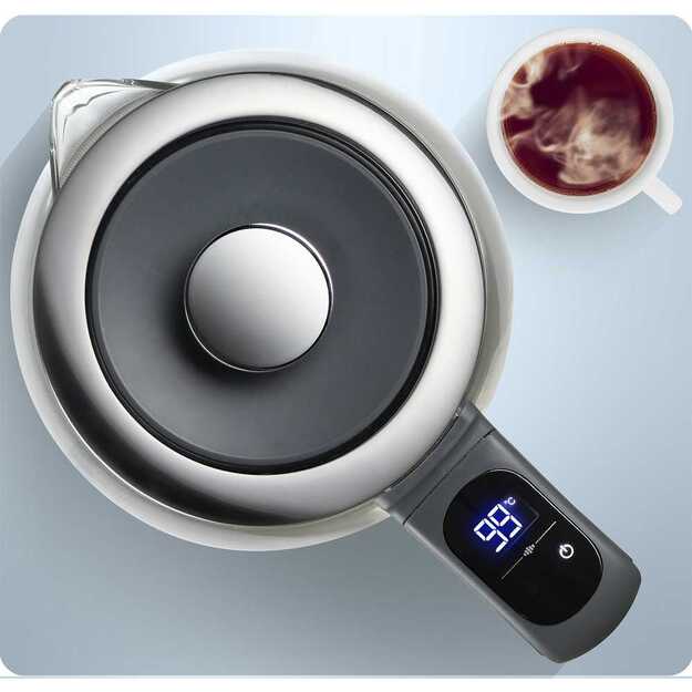 Berdsen BD-711 1,7 l elektrinis virdulys su temperatūros reguliavimu, stiklinis 5