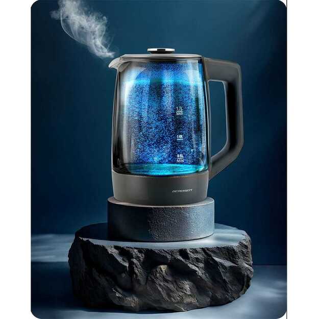 Berdsen BD-711 1,7 l elektrinis virdulys su temperatūros reguliavimu, stiklinis 4