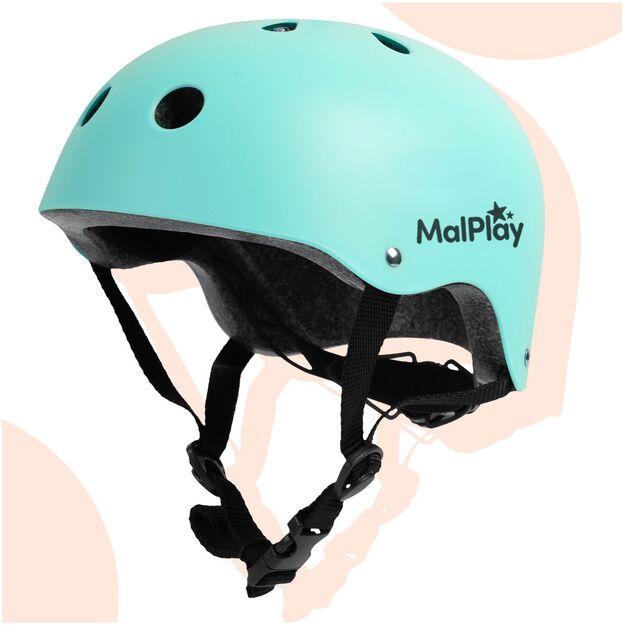 Vaikiškas dviratininko šalmas, reguliuojamas, 48–54 cm, turkio 4