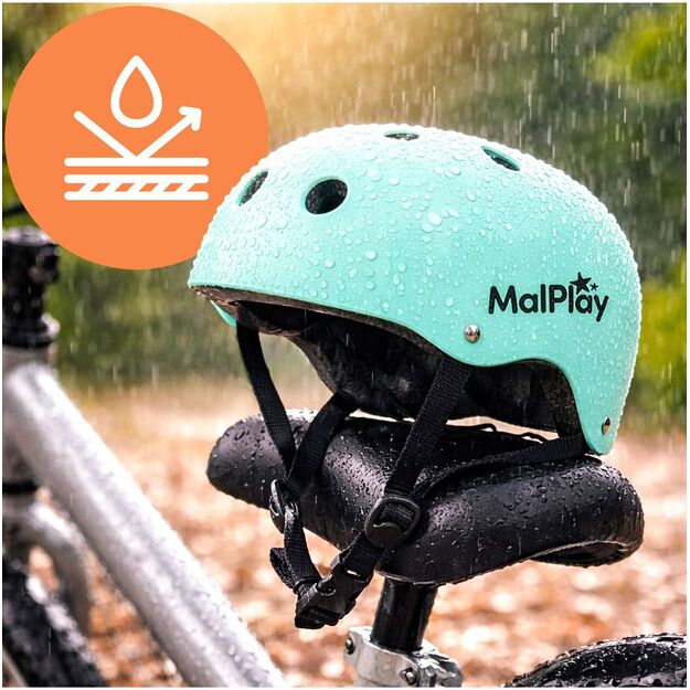 Vaikiškas dviratininko šalmas, reguliuojamas, 48–54 cm, turkio 13