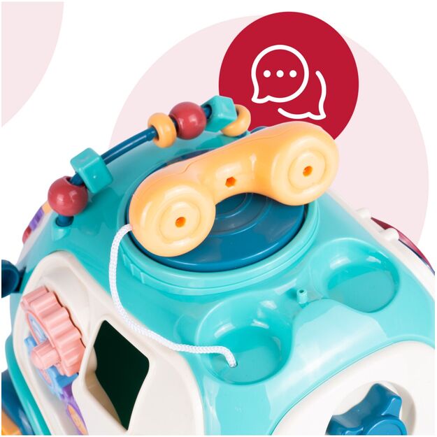 Daugiafunkcis muzikinis žaislas- rūšiuoklis automobilis.  3