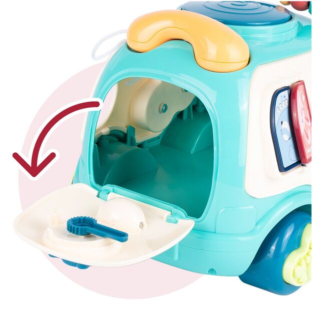 Daugiafunkcis muzikinis žaislas- rūšiuoklis automobilis.  5