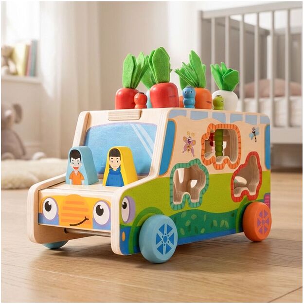 Medinis rūšiuoklis Morkų automobilis 5