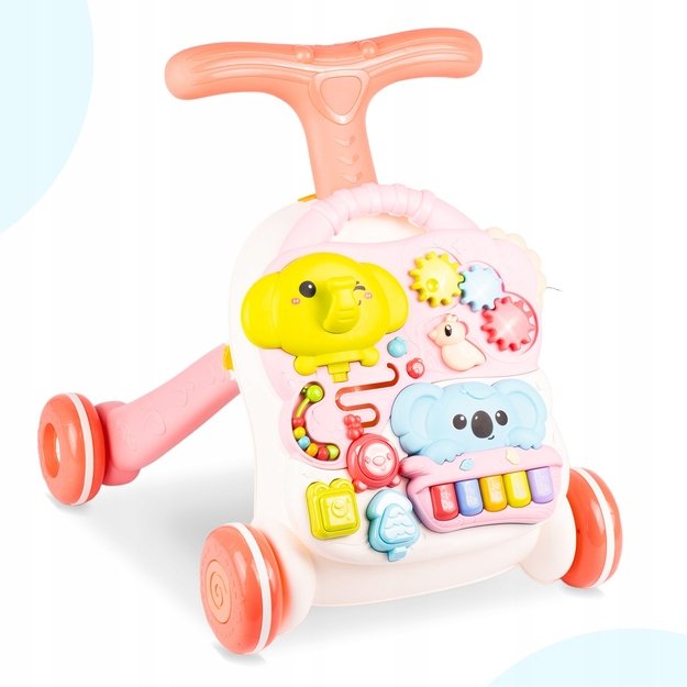 Lavinamasis stumdukas- staliukas 3in1 kūdikiams 2