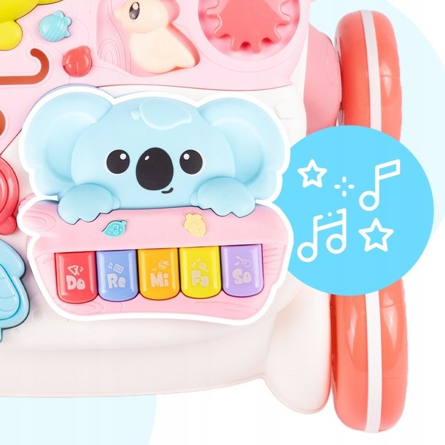 Lavinamasis stumdukas- staliukas 3in1 kūdikiams 4