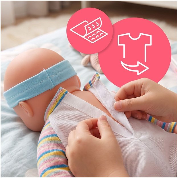 Lėlė „Baby Sweet Love“ su maitinimo rinkiniu ir kėdute