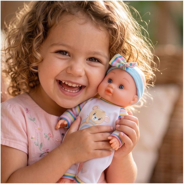 Lėlė „Baby Sweet Love“ su maitinimo rinkiniu ir kėdute