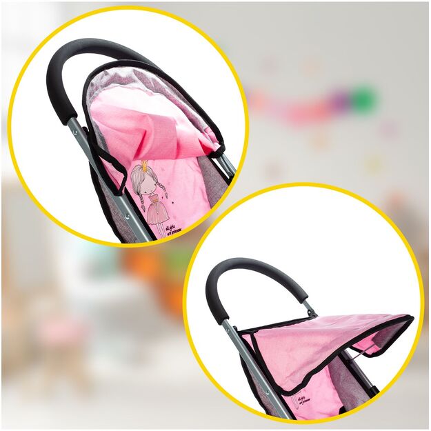 Vežimėlis lėlei Mažoji princesė 3