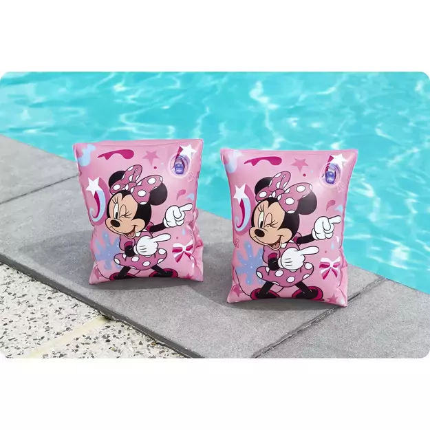 Pripučiamos rankovės plaukimui Minnie Bestway, 23x15