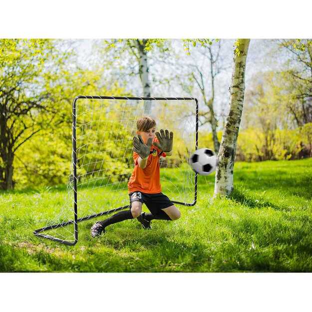 Futbolo vartai Neo-Sport 183 x 122 x 61 cm NS-492 juodi