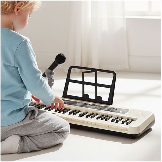 Didelis vaikiškas pianinas su mikrofonu, 61 klavišas 1