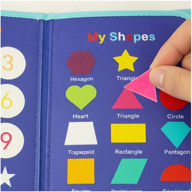 Montessori manipuliacinė lavinamoji veiklos knyga - lagaminas 8