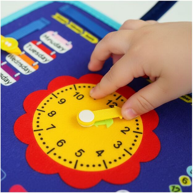 Montessori manipuliacinė lavinamoji veiklos knyga - lagaminas 9