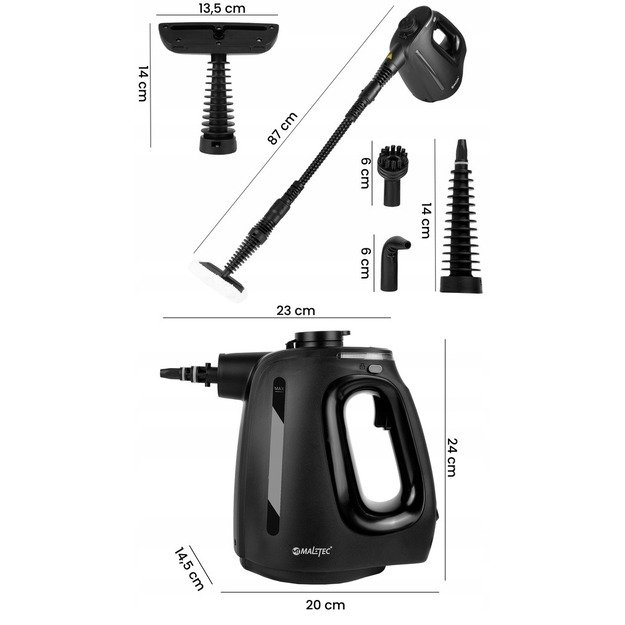 Garų valytuvas MalTec HDS3350W 2