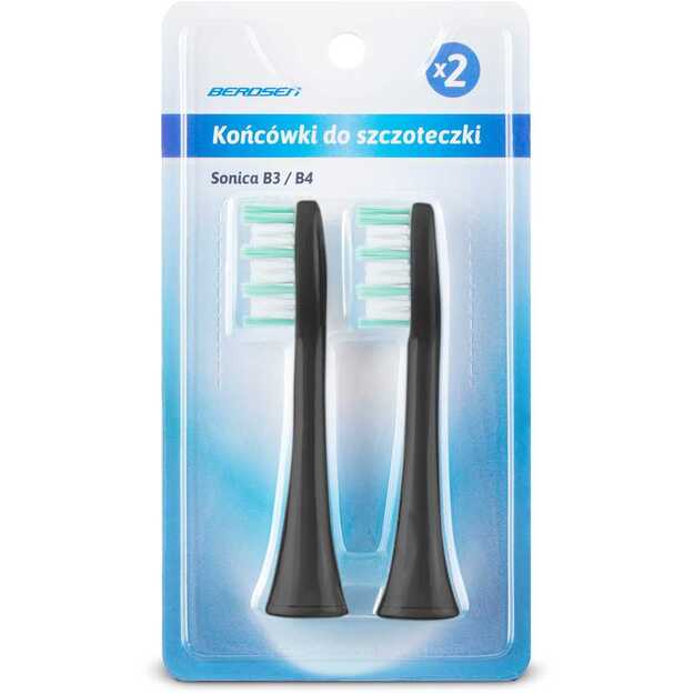 Berdsen B3 Sonic dantų šepetėlio galvutės, 2 vnt. 3