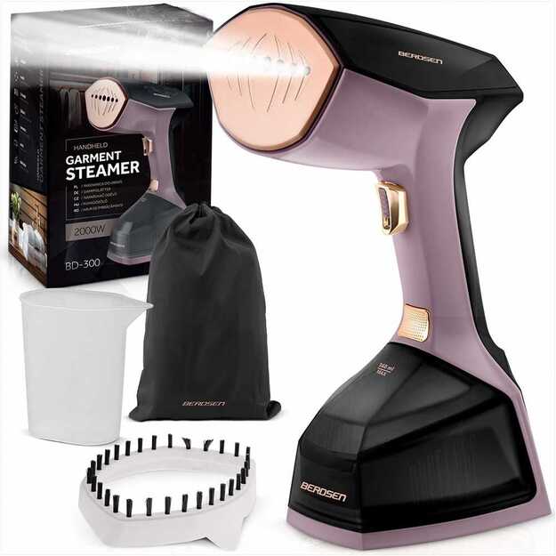 2000 W garinis lygintuvas „Berdsen BD-300“ drabužių garintuvas 5