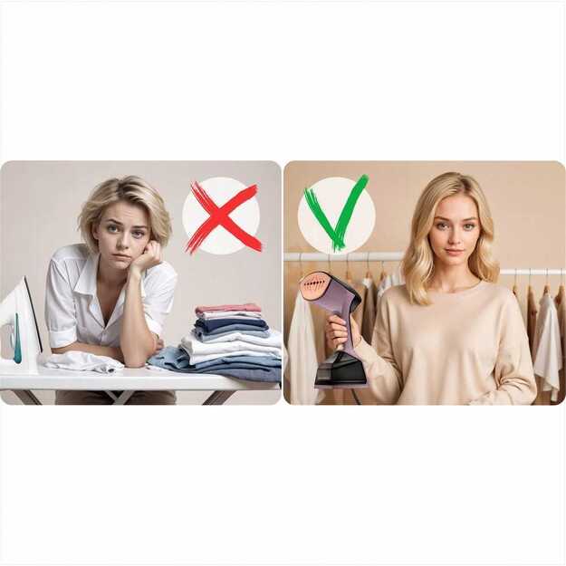 2000 W garinis lygintuvas „Berdsen BD-300“ drabužių garintuvas 11