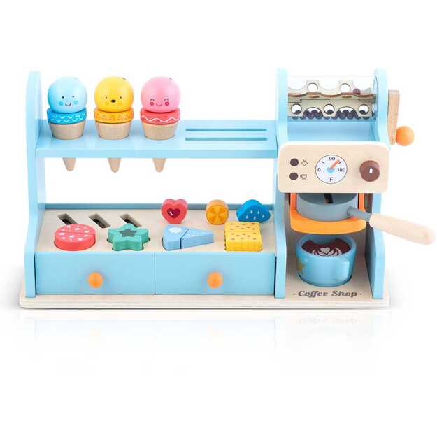 Medinis ledų kavinės žaislas vaikams Nukido NK-880 1