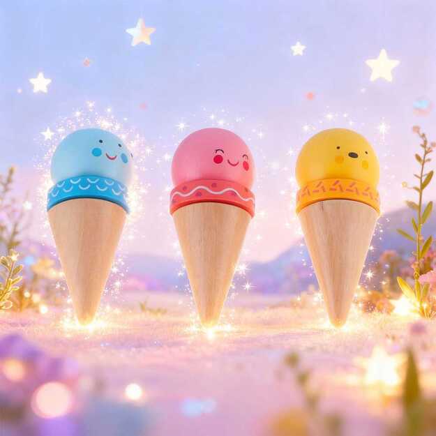 Medinis ledų kavinės žaislas vaikams Nukido NK-880 8