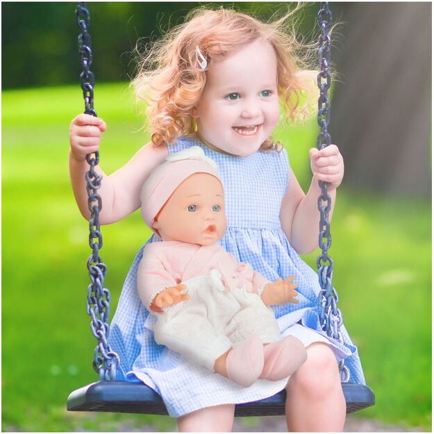 Lėlė kūdikis nešioklėje su patalyne 4