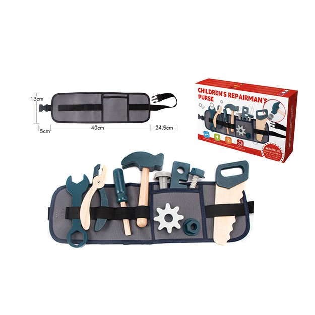 Medinis meistro įrankių rinkinys su diržu