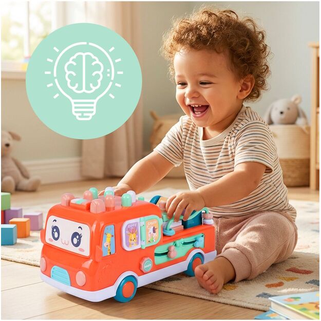 Lavinamasis veiklos centras muzikinis Autobusas kūdikiams 11