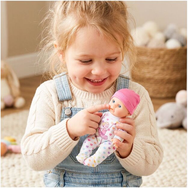Maža, miela lėlytė švelniems apkabinimams, 17 cm 5