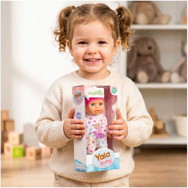 Maža, miela lėlytė švelniems apkabinimams, 17 cm 6