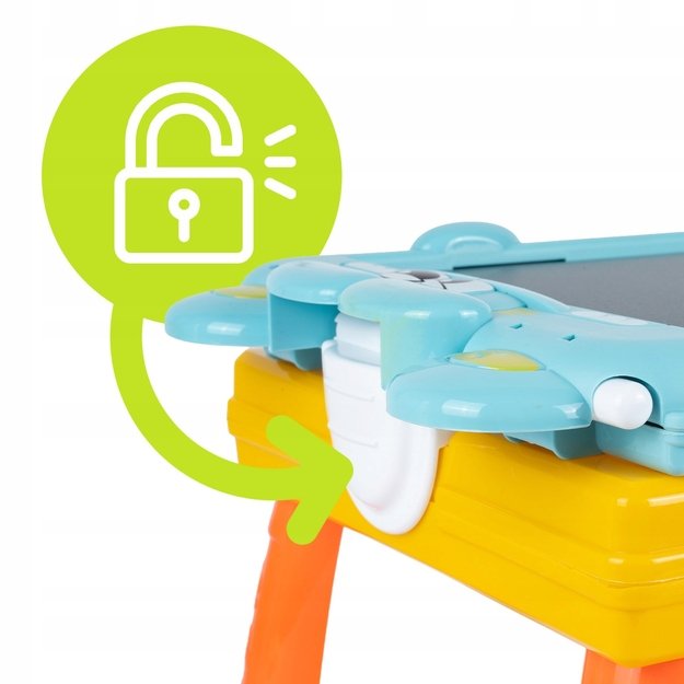 Dvipusė piešimo lenta su staliuku ir priedais 5