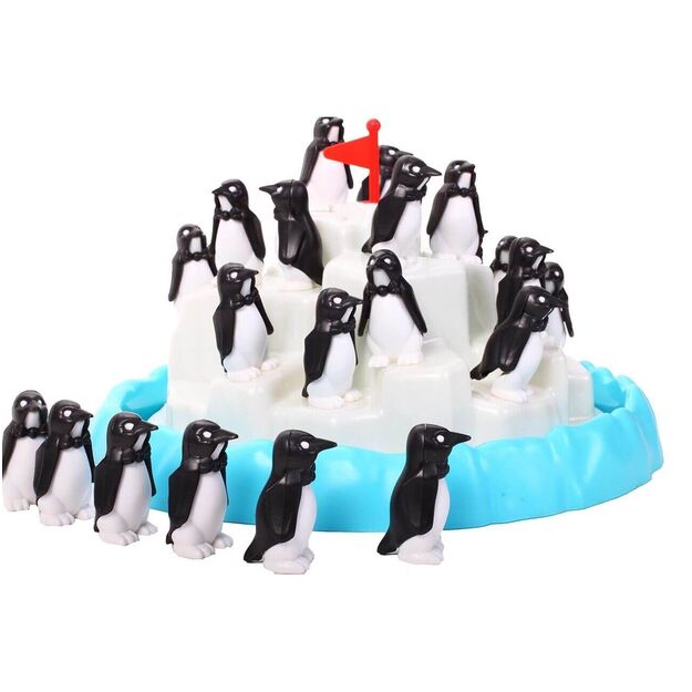 Arkadinis žaidimas Pingvinai lipa ledu